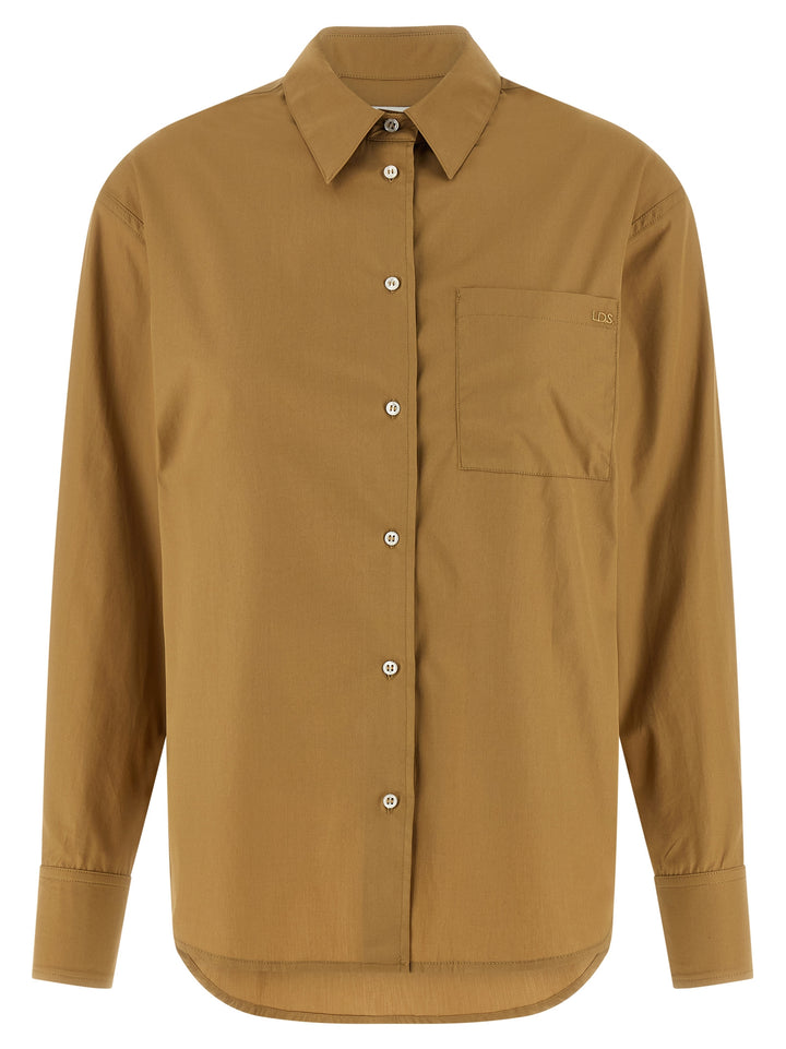 Loulou De Saison Lee Shirt and Blouse - Beige | 48b0cc0d034575649987485a7f5d879c149f28e2