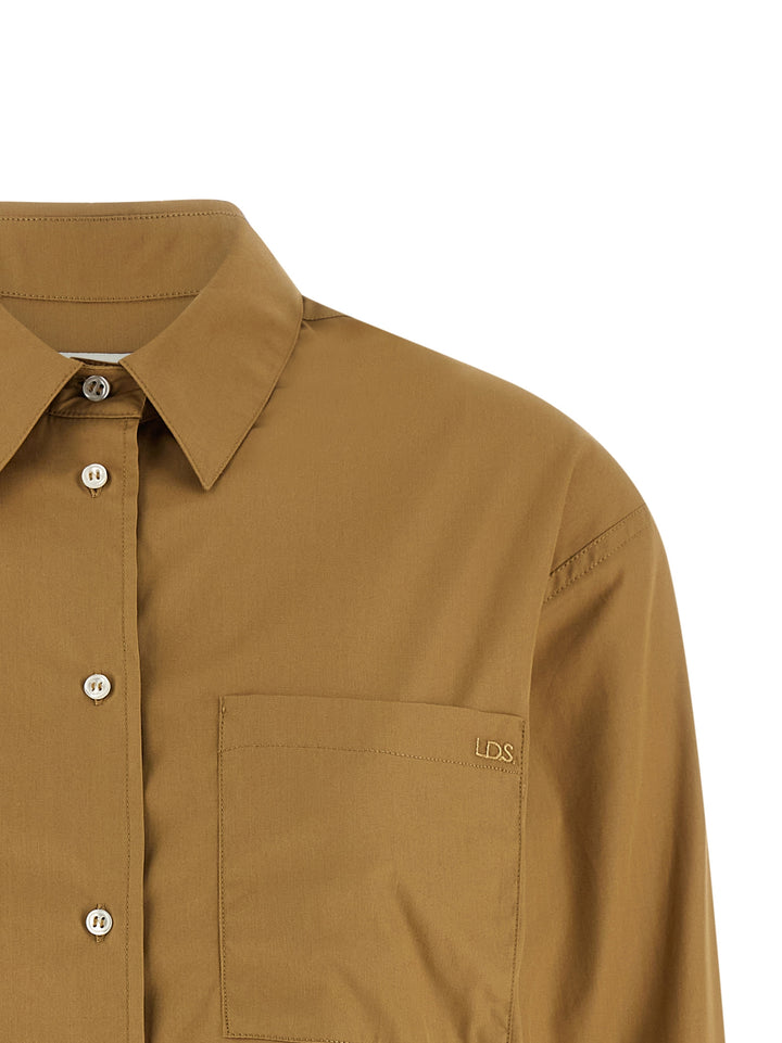 Loulou De Saison Lee Shirt and Blouse - Beige | 5395f4c7e803a72bd4f75a07ea1b60bcf603a853