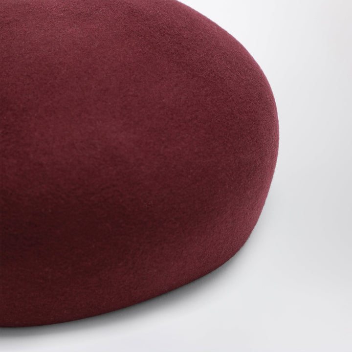Maison Ola Burdeos Le Leandra Sombrero En Lana
