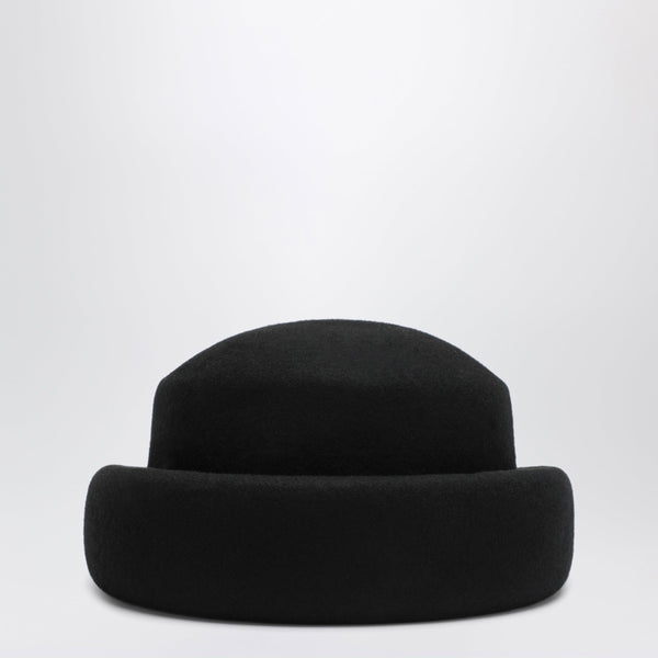 Black Le Marie-Kate Hat In Wool