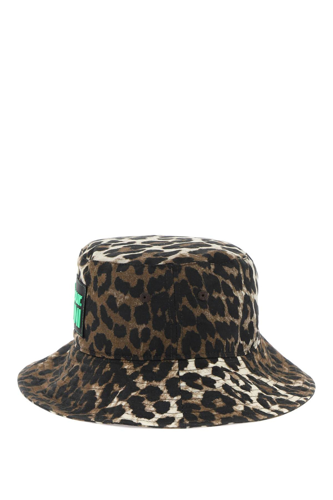 Waxed Leopard Bucket Hat