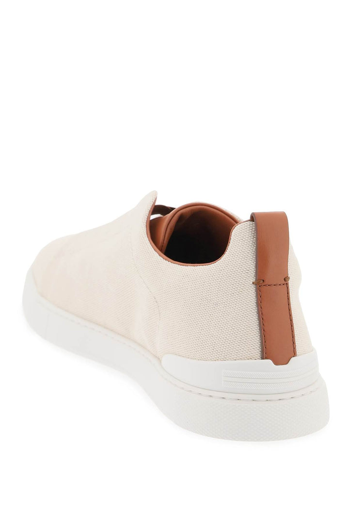 Triple Stitch Slip On Sneakers