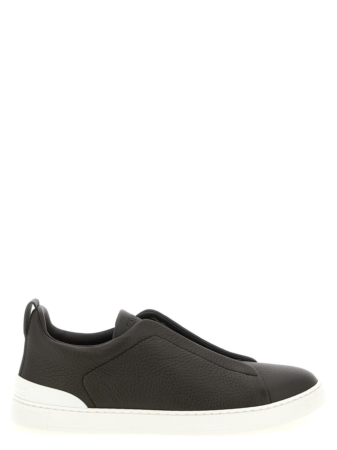 Zegna Triple Stitch Sneakers - Brown | 39f3f54f9b89e72d8a5e1b79a426f106857b4152