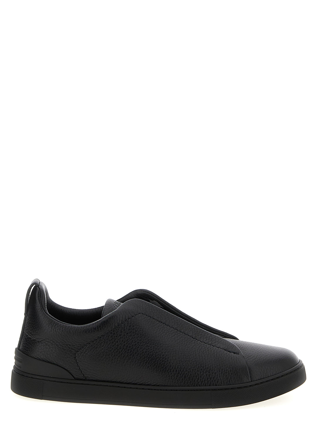 Zegna Triple Stitch Sneakers - Black | 6a7484489086d91964f18de30e5610cab4edada0