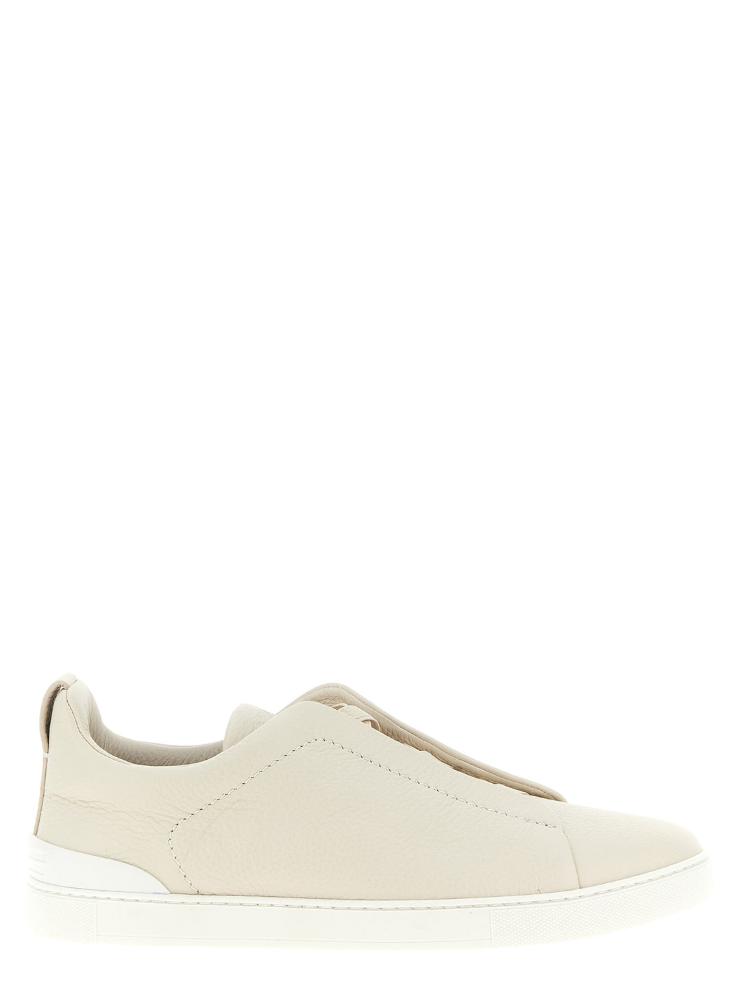 Zegna Triple Stitch Sneakers - Beige | 11be3e207d0527884cb8539272385f459a5469ce