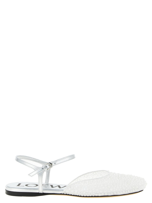 Toy Flat Shoes White