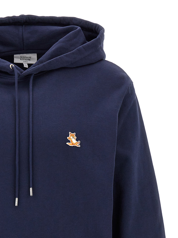 Chillax Fox Sweatshirt Blue