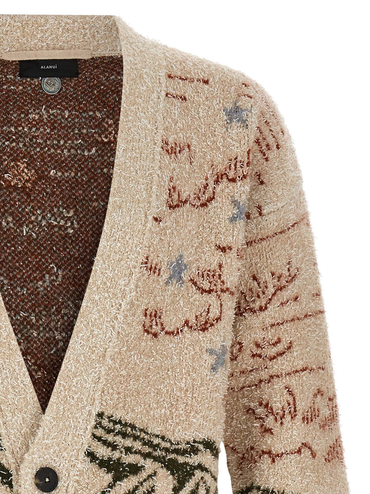 Alanui Sunset Riders Sweaters and Cardigans - Beige | 3c4315df7b183e34006cf7090a1a4e1827beeba4