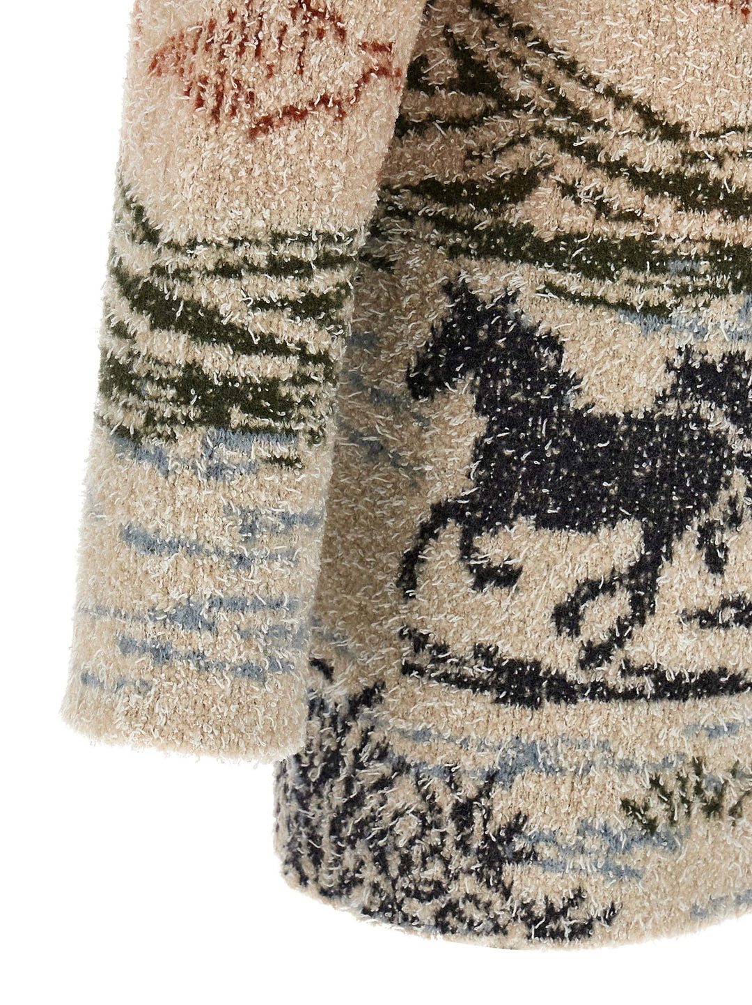 Alanui Sunset Riders Sweaters and Cardigans - Beige | adc208041f5aa7221ccf48754843bdc9bd4cc69f