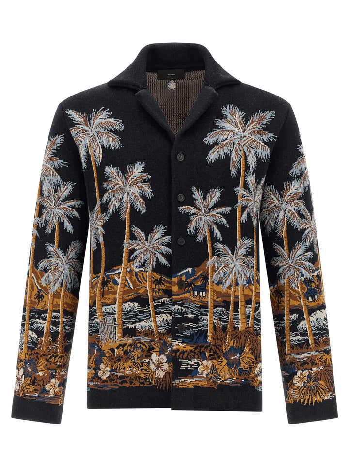 Alanui Diamond Head Shirt and Blouse - Blue | f093d911be3c3f5b52748f5a672421cfa39d8177
