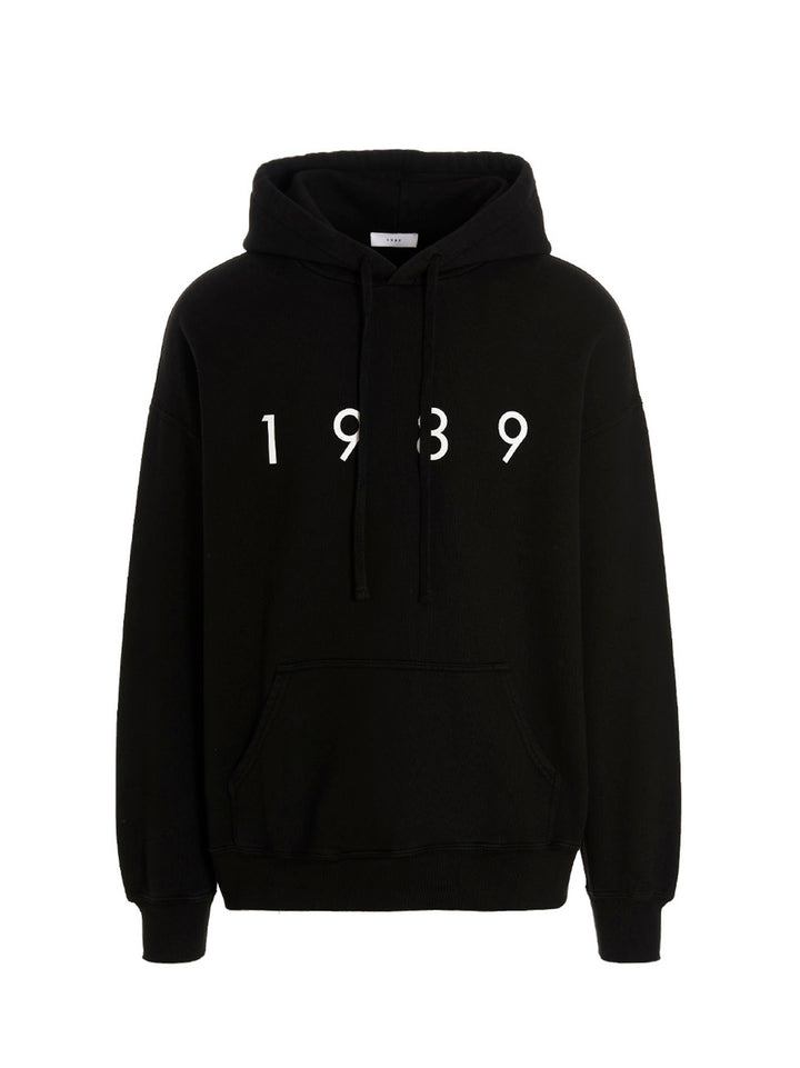 1989 Studio Logo Hoodie Sweatshirt - Black | ca39400586cd4a208e7416e921d1972df046f304