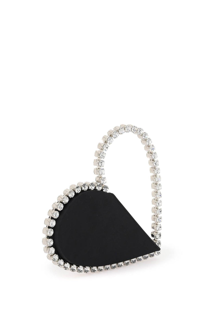 Clutch Love In Raso Con Cristalli