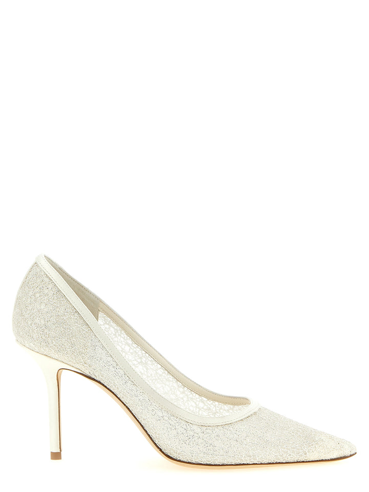 Jimmy Choo Love Pumps - White | 3993fd06145f4c705fb639d8b4a8ae596b4452c4
