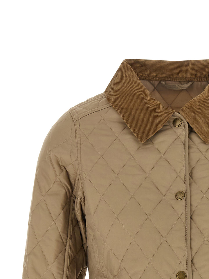 Barbour Annandale Puffer Jackets - Beige | c729d752c03f1963d566541c49edabef886a3afb