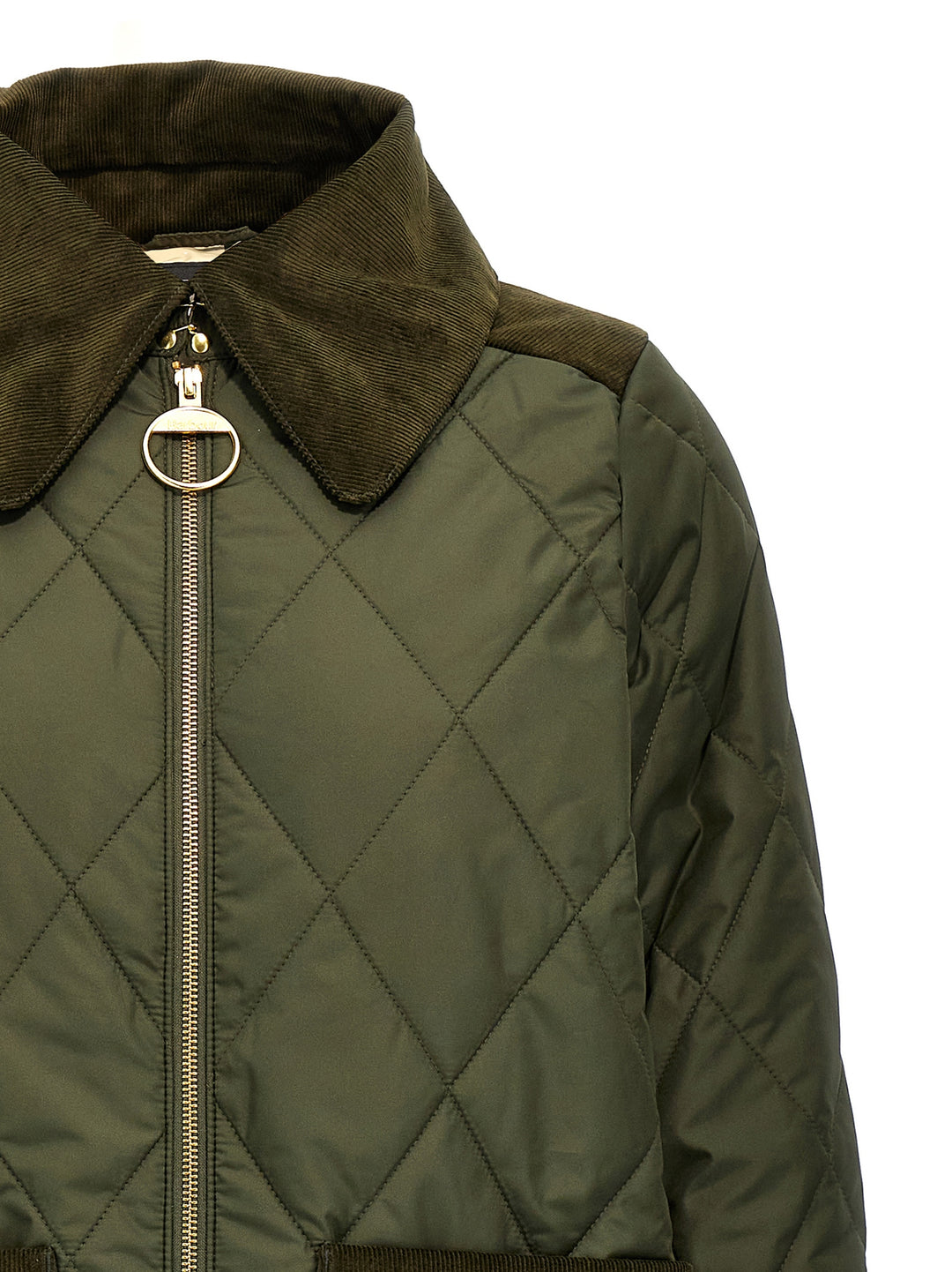 Malton Quilt Casual Jackets, Parka Green