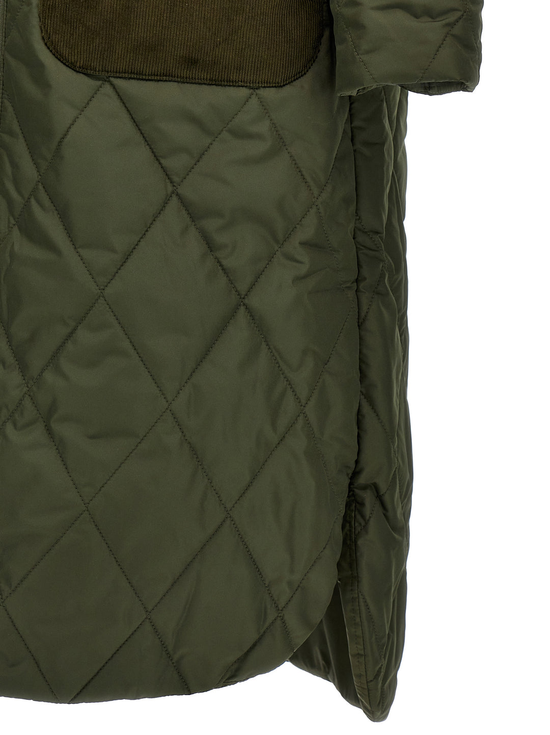 Malton Quilt Casual Jackets, Parka Green