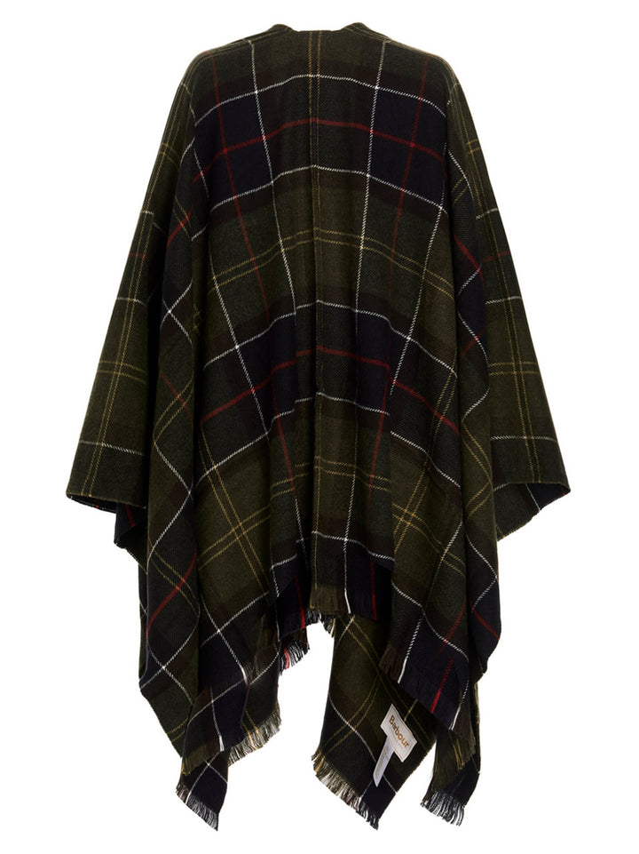 Staffin Tartan Serape Capes Multicolor