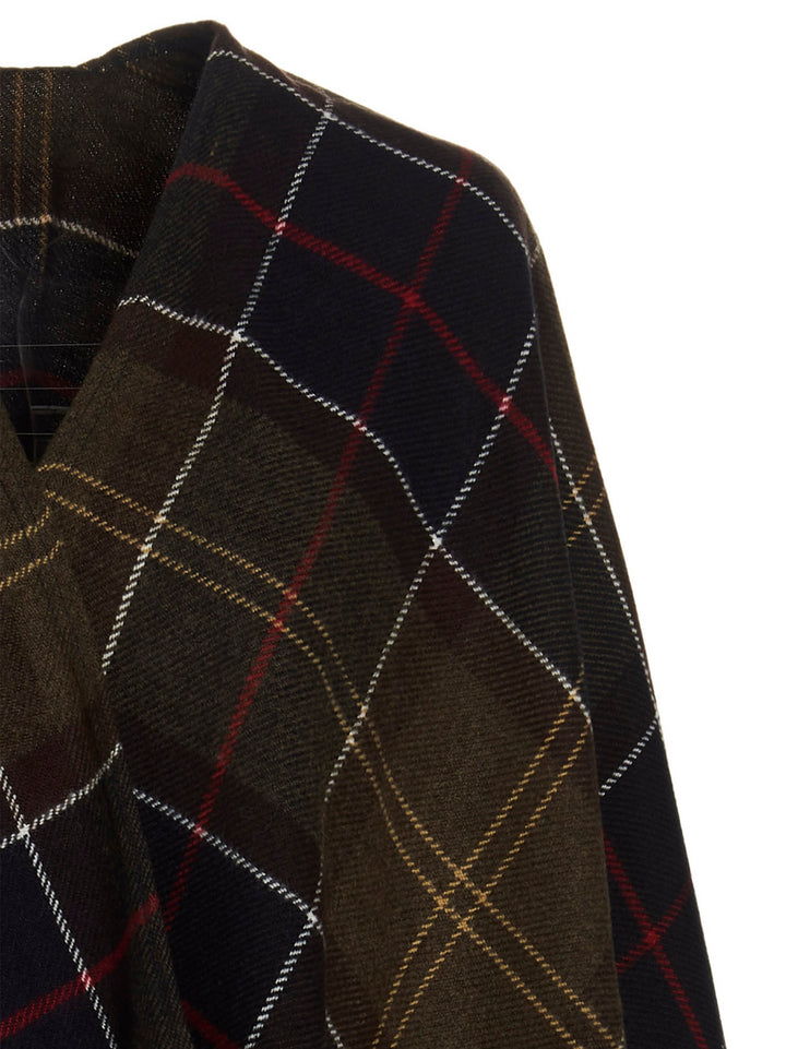 Staffin Tartan Serape Capes Multicolor