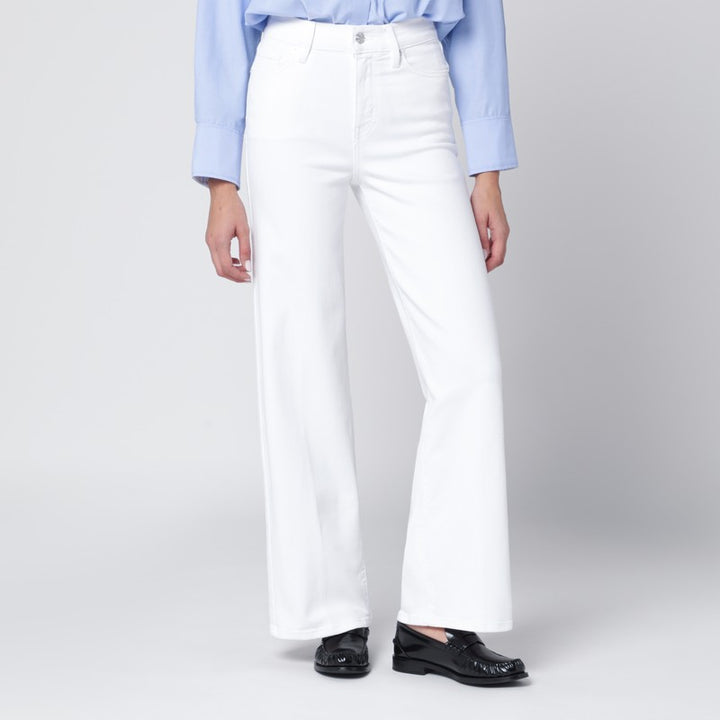 Frame Pants - White | 454213bbb343a4bda3eac21158489cb2839f04b7
