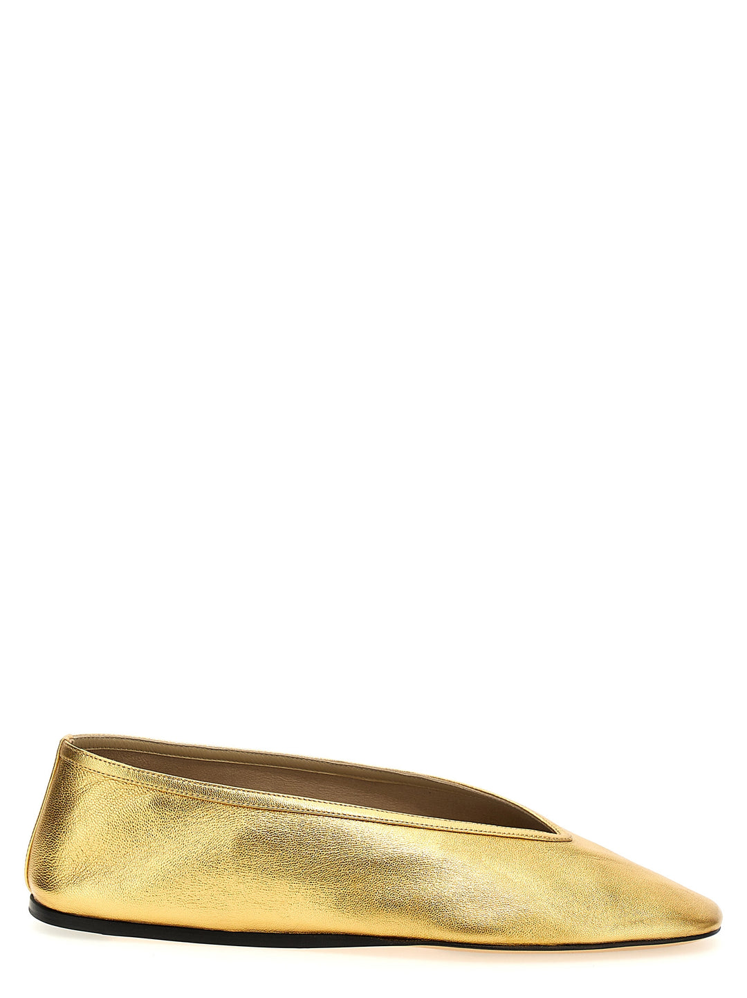 Luna Flat Shoes Gold