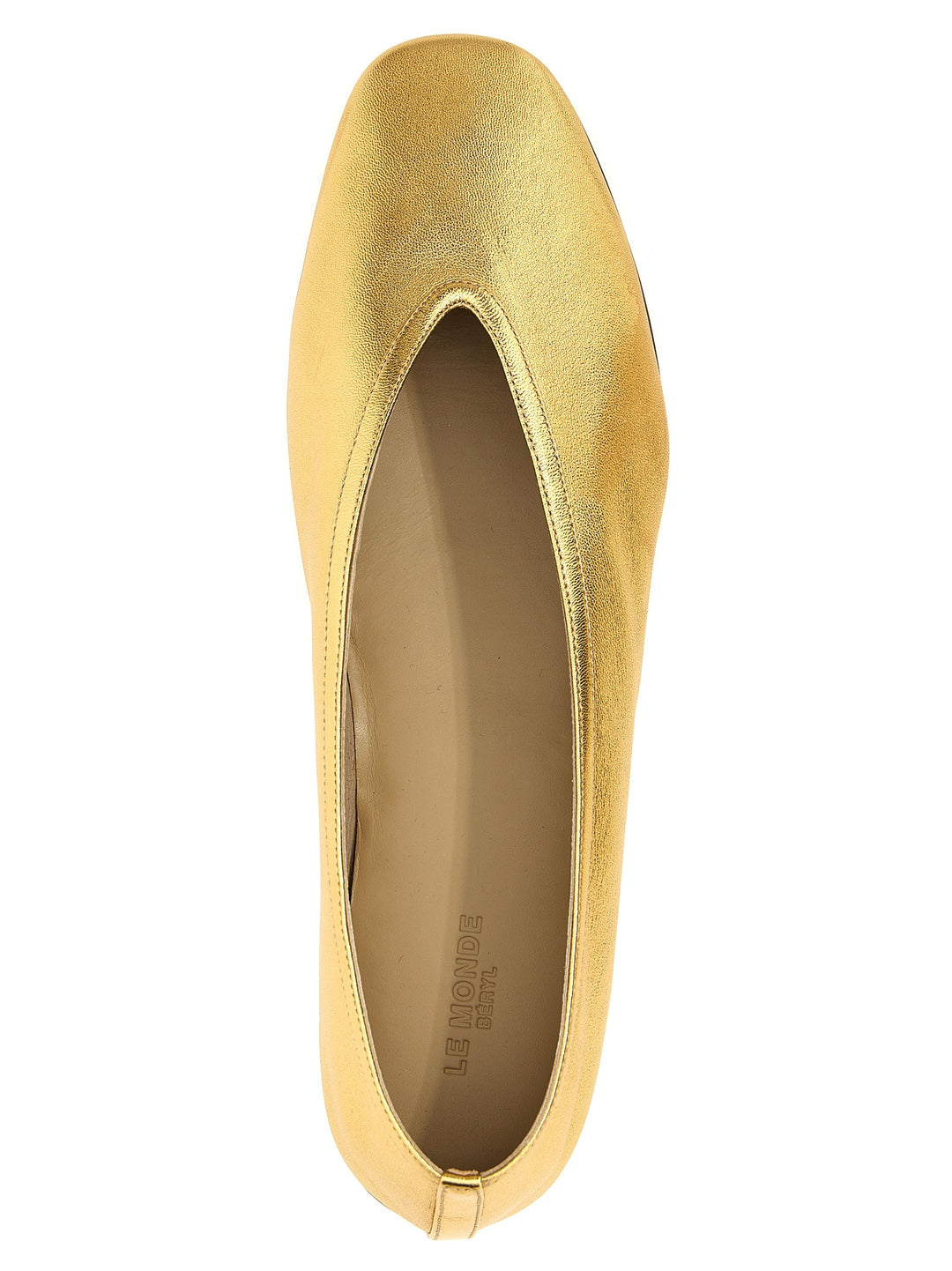 Luna Flat Shoes Gold