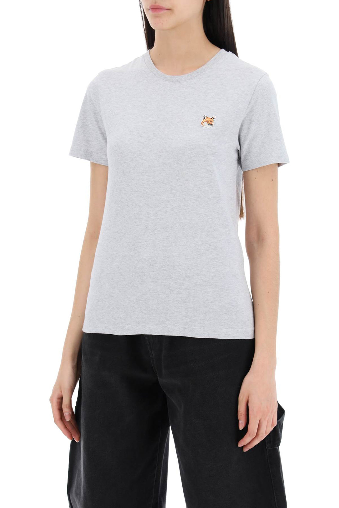 Fox Head Crew Neck T Shirt