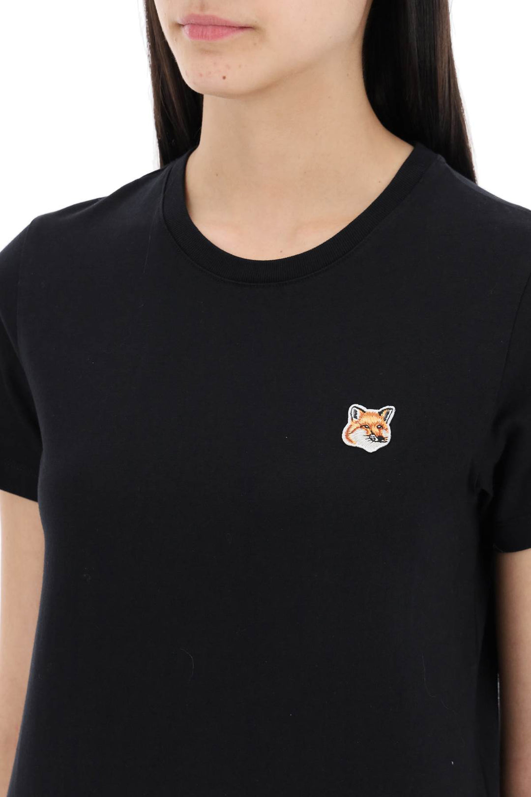 Fox Head Crew Neck T Shirt