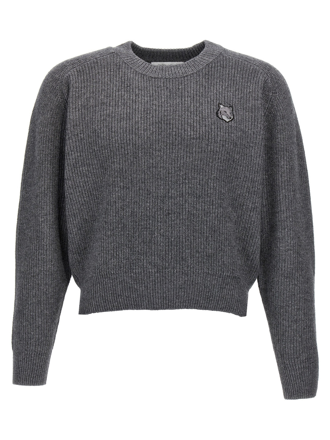 Bold Fox Head Sweater, Cardigans Gray