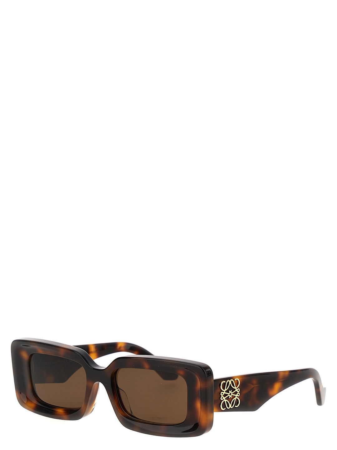 Rectangular Sunglasses Brown