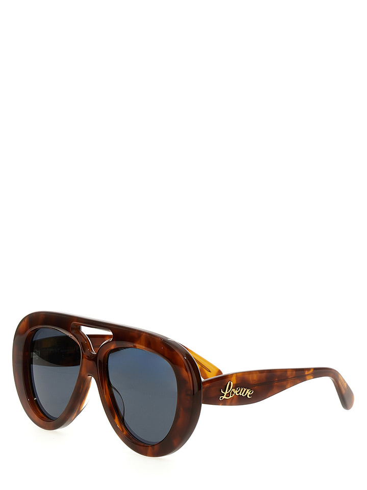 Spoiler Aviator Sunglasses Brown