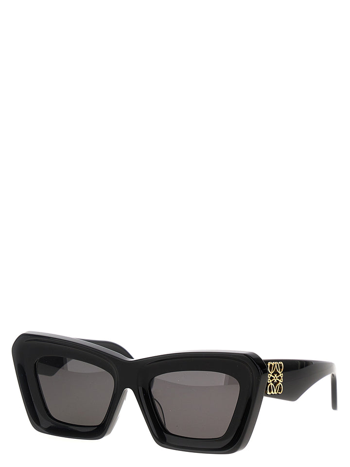 Beveled Sunglasses Black