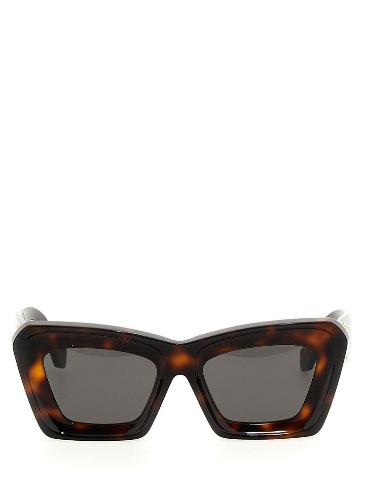 Beveled Sunglasses Brown