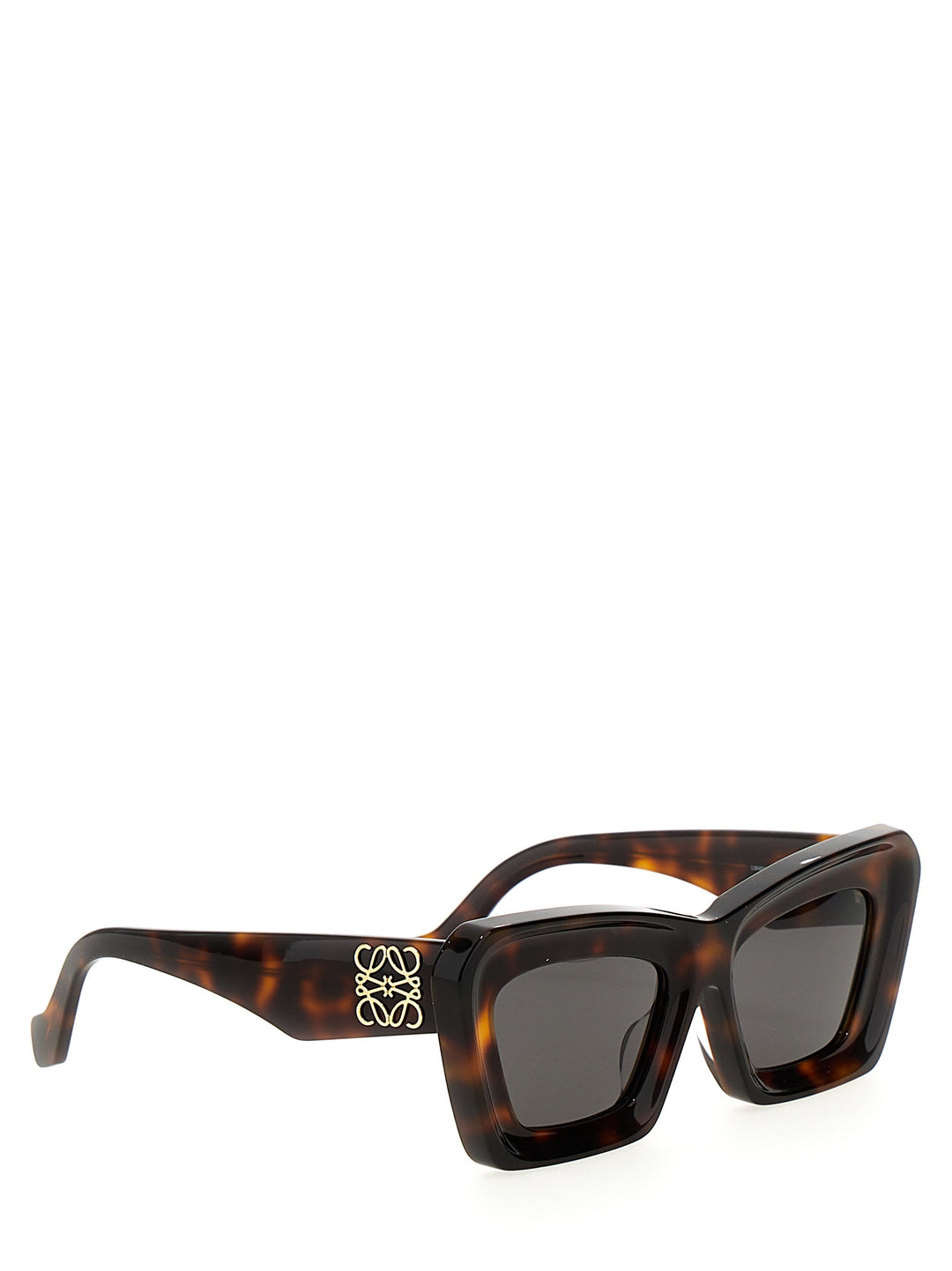 Beveled Sunglasses Brown