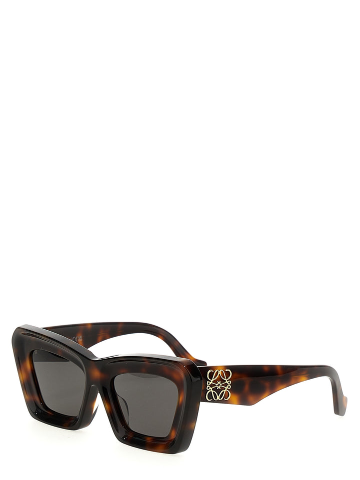 Beveled Sunglasses Brown