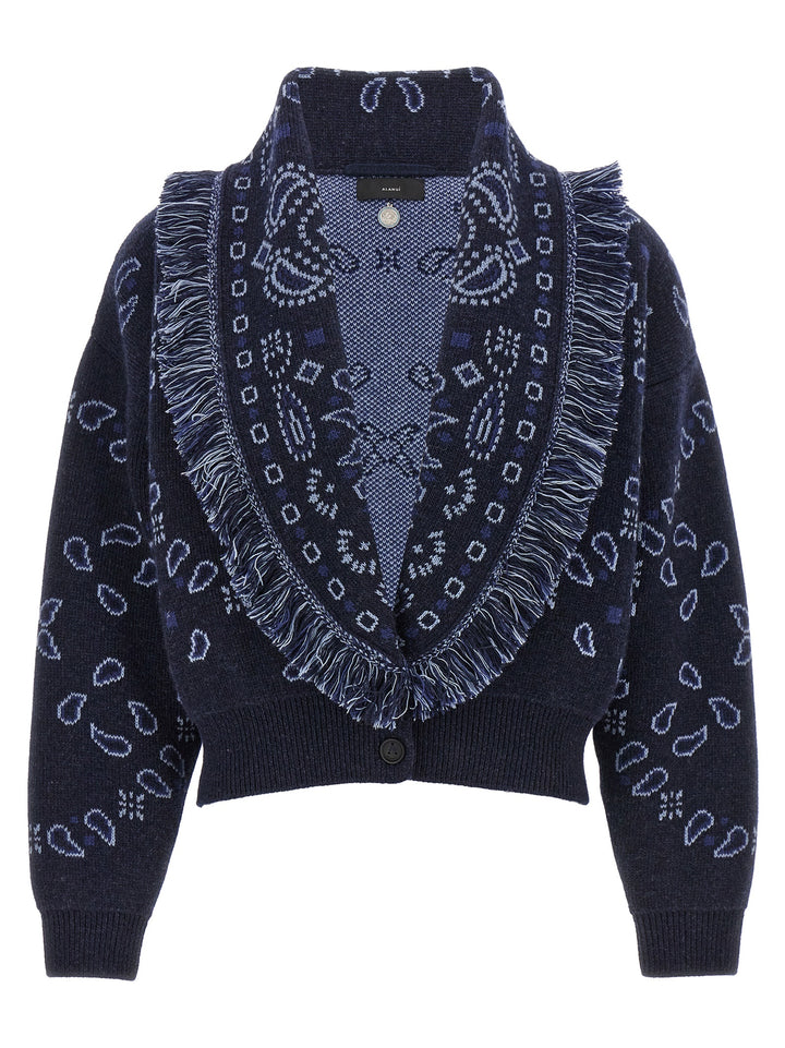 Bandana Sweater, Cardigans Blue