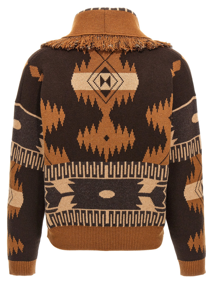 Icon Sweater, Cardigans Brown