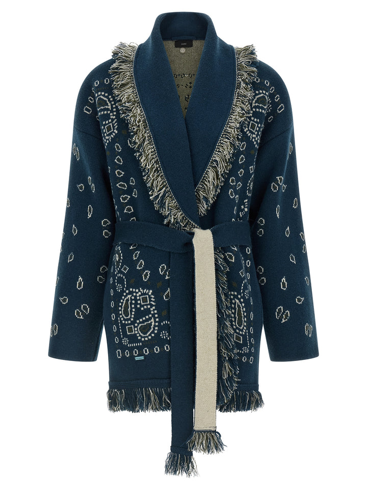 Alanui Bandana Sweaters and Cardigans - Blue | e087148344e6be59fd4439302dcc94940d222ffe