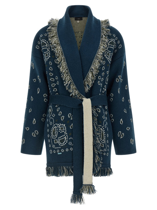 Bandana Sweaters And Cardigans Blue