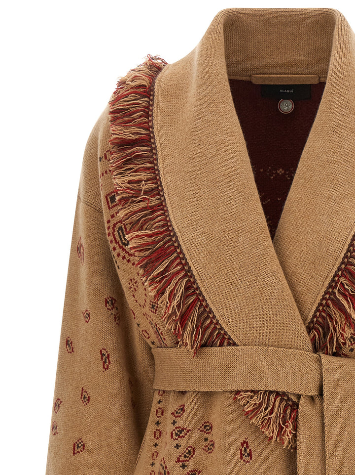 Alanui Bandana Sweaters and Cardigans - Beige | 698f2bdf84c7a8f391e96d872496a622fb05f77c