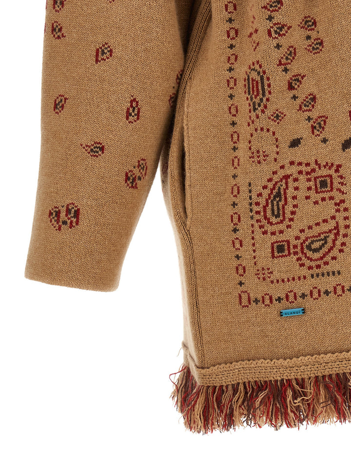 Alanui Bandana Sweaters and Cardigans - Beige | 1ce215916ec08a54d63e081f1be6c11af90d5635