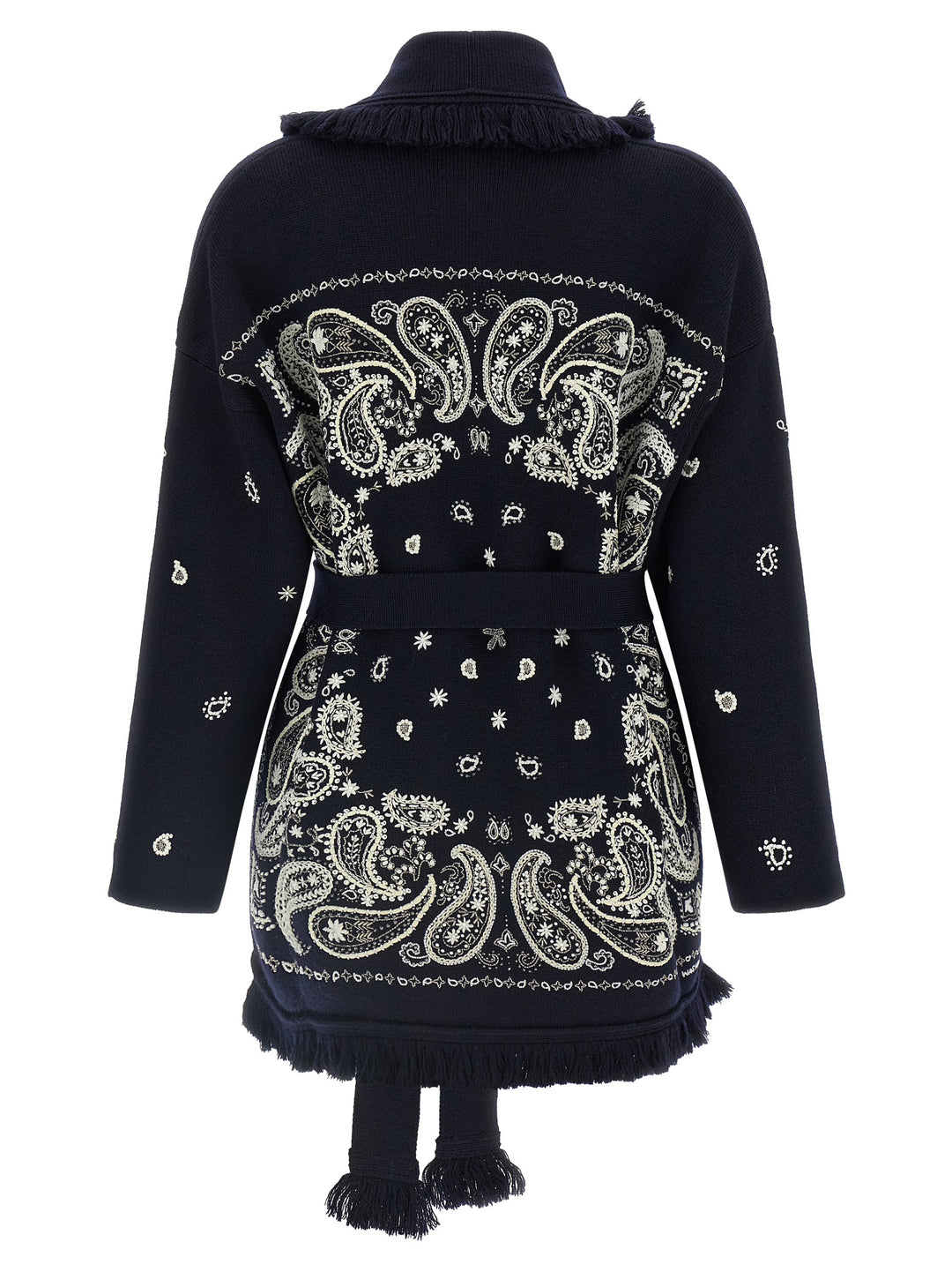 Alanui Echoes Of The Bandana Sweaters and Cardigans - Blue | ce14be74f181daa40e2245022504d5441d8e3994