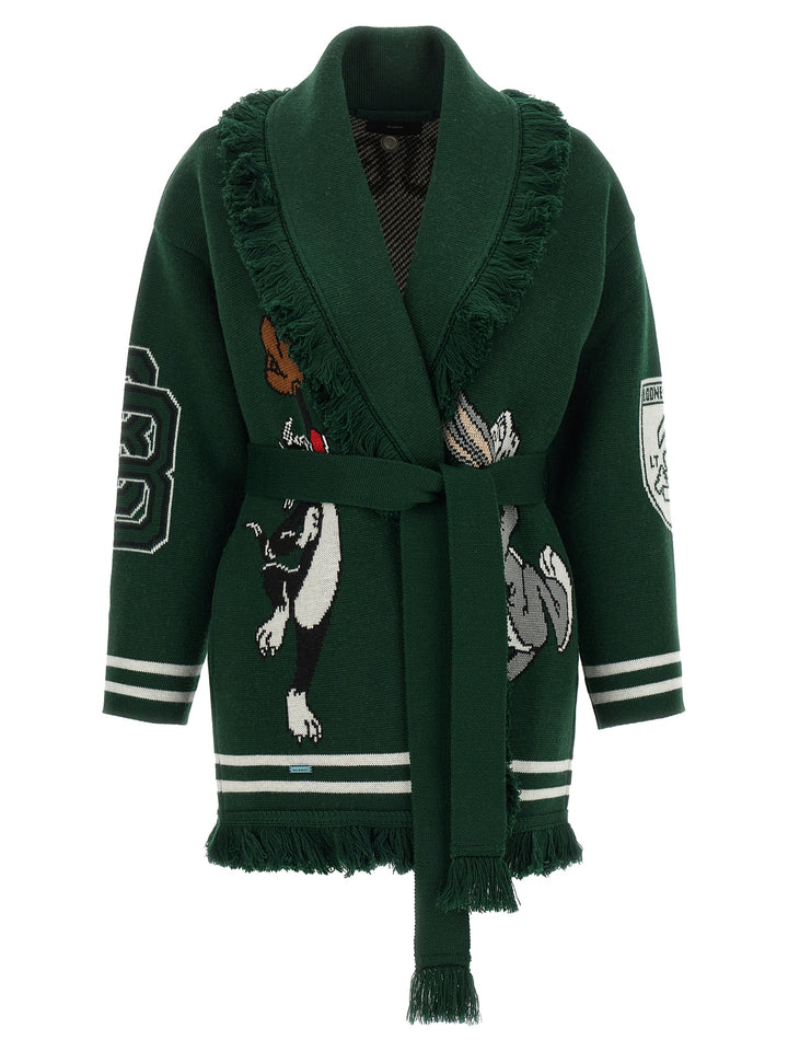 Alanui Sporty Bugs Bunny & Sylvester Sweaters and Cardigans - Green | d5e90976a2e2be68ba2712533cf17e50cc9f6ee5