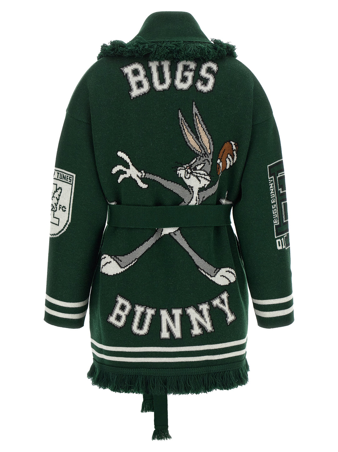 Alanui Sporty Bugs Bunny & Sylvester Sweaters and Cardigans - Green | 3f31e0c08ce8a8494055b9c40bf9b29986b68d3a