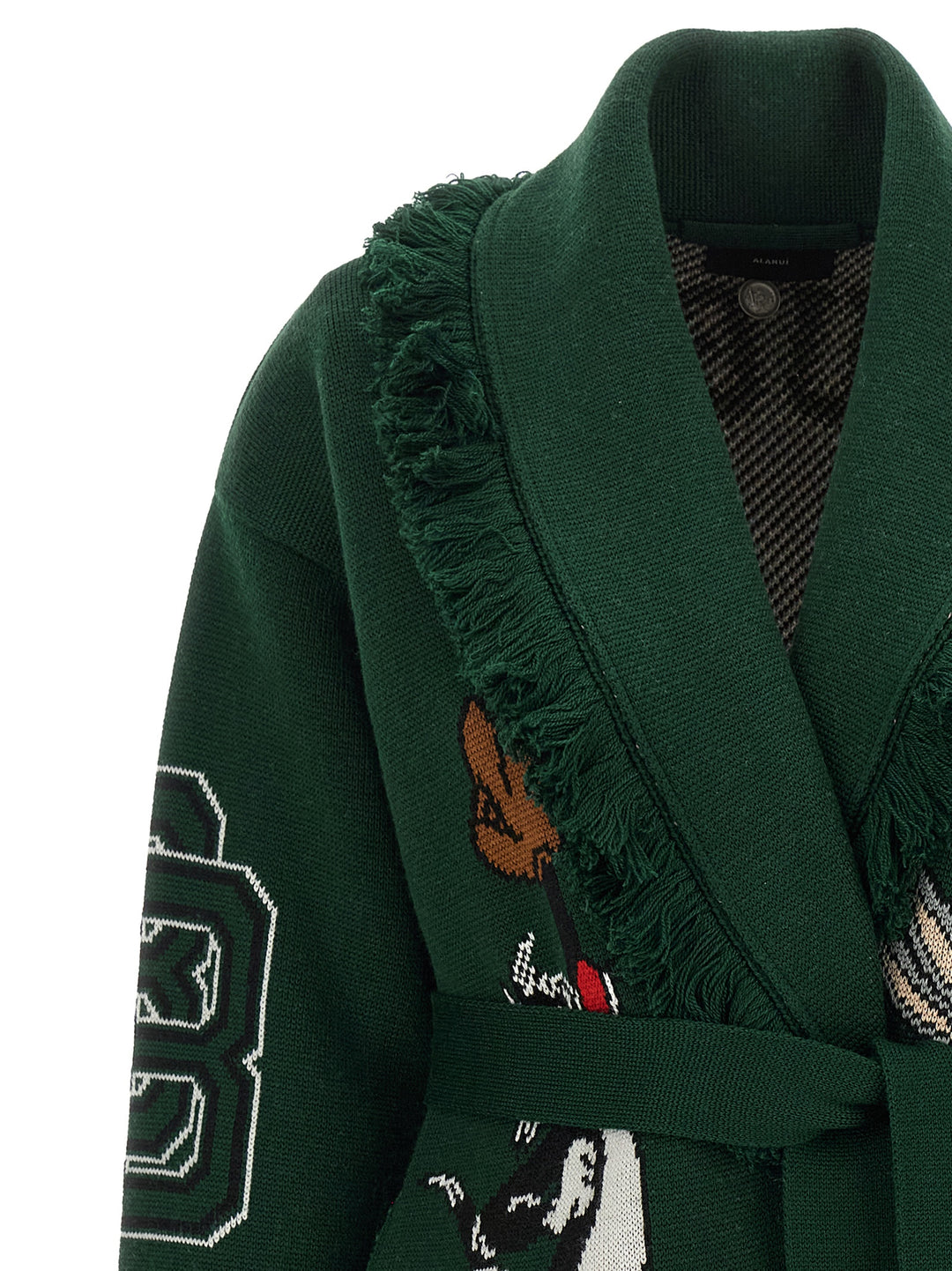 Alanui Sporty Bugs Bunny & Sylvester Sweaters and Cardigans - Green | 2d0aa53a99442444fee7c2981d09dcbb100e9efd