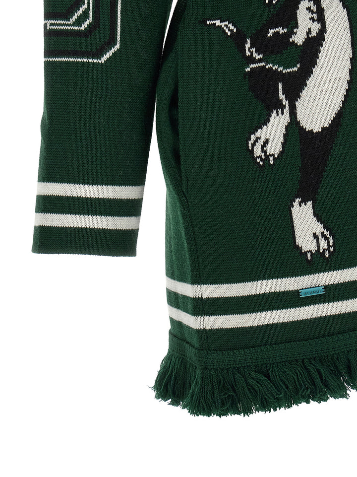 Alanui Sporty Bugs Bunny & Sylvester Sweaters and Cardigans - Green | 8daeeec2d0ca40549fc9ed2655d653c3897e6bd0