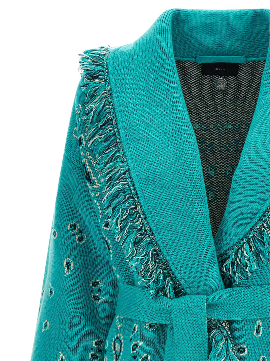 Alanui Bandana Sweaters and Cardigans - Light Blue | 4e6a7ba179b61f2fd8d1b6a3e11734e81e406d3b