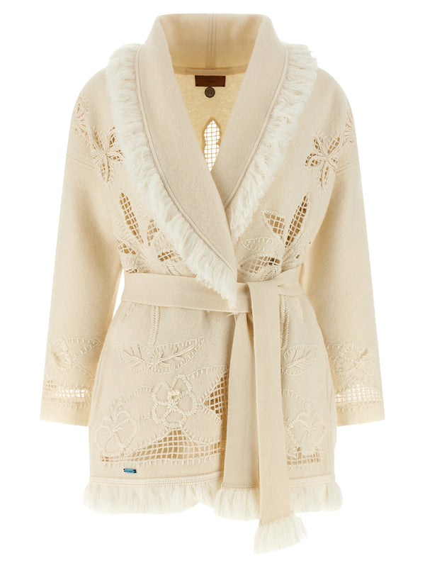 Island Sweaters And Cardigans White