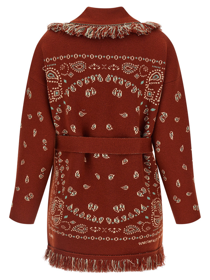 Alanui Bandana Sweaters and Cardigans - Brown | 4996be12f47700f5de6fced39a5d285efb941a91