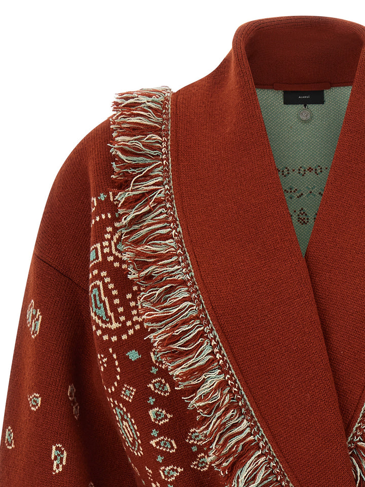 Alanui Bandana Sweaters and Cardigans - Brown | f19184cb1b8fad00c82af4bed3dace9321fc87e5