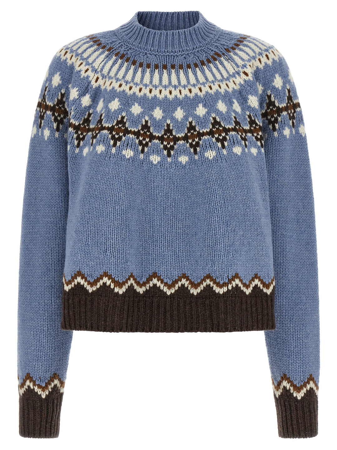 Alanui Sweet Winter Sweaters and Cardigans - Light Blue | 8f656634903e4b9c47ca35d5d39c16f3832c233d